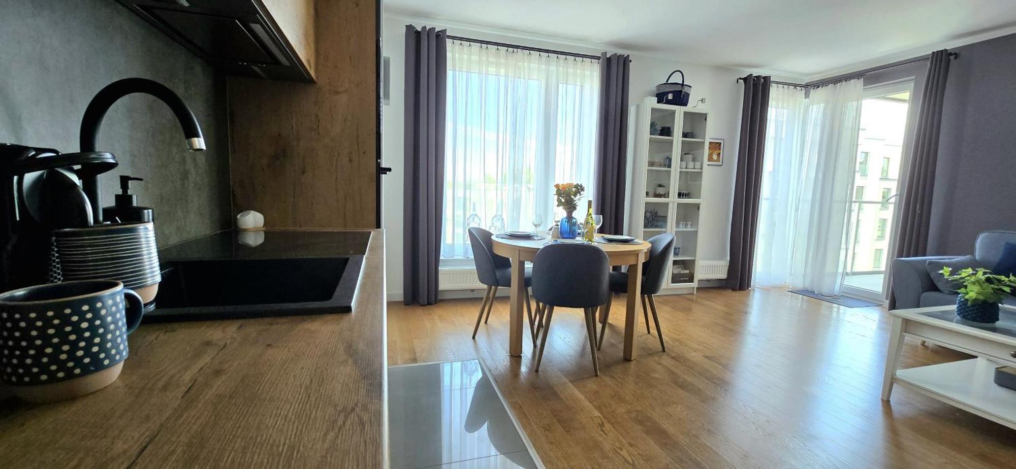 Apartament Dreams Przystan Letnica By Triapart グダニスク エクステリア 写真